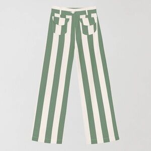 NWT La Veste Parasol Pants | Green | S